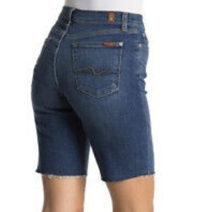 7 for all mankind bermuda shorts